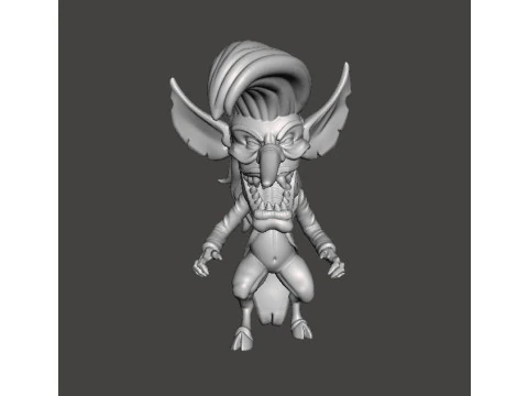 BOOGIEMAN HET ECHTE GHOSTBUSTERS MINIATUURMODEL VOOR FANTASIE OF HORROR GAMES RPG DND 3D printmodel