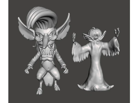 BOOGIEMAN THE REAL GHOSTBUSTERS MODELLO IN MINIATURA PER GIOCHI FANTASY O HORROR RPG DND Modello di stampa 3D