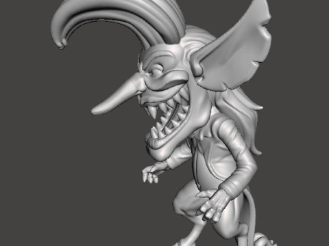 BOOGIEMAN THE REAL GHOSTBUSTERS MINIATURE MODEL FOR FANTASY OR HORROR GAMES RPG DND 3Dプリントモデル