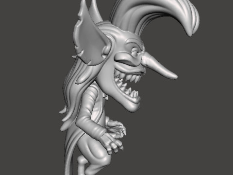 BOOGIEMAN THE REAL GHOSTBUSTERS MINIATURE MODEL FOR FANTASY OR HORROR GAMES RPG DND 3Dプリントモデル