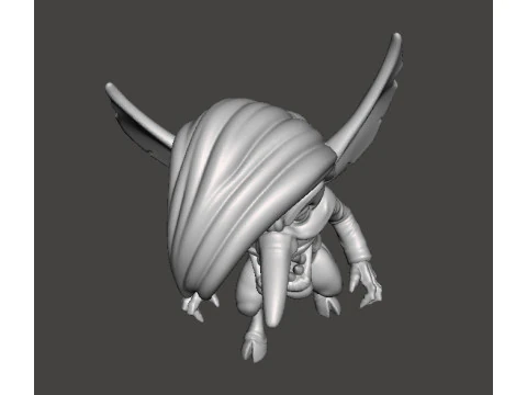 BOOGIEMAN THE REAL GHOSTBUSTERS MODELLO IN MINIATURA PER GIOCHI FANTASY O HORROR RPG DND Modello di stampa 3D