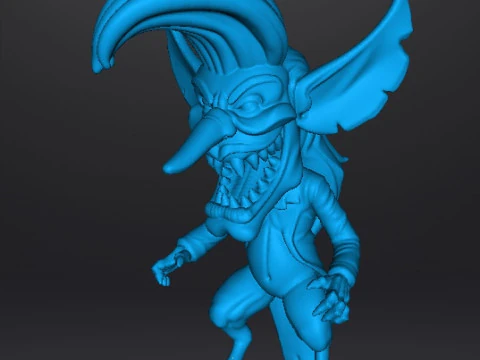 BOOGIEMAN THE REAL GHOSTBUSTERS MODELLO IN MINIATURA PER GIOCHI FANTASY O HORROR RPG DND Modello di stampa 3D