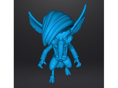 BOOGIEMAN THE REAL GHOSTBUSTERS MINIATURE MODEL FOR FANTASY OR HORROR GAMES RPG DND 3Dプリントモデル