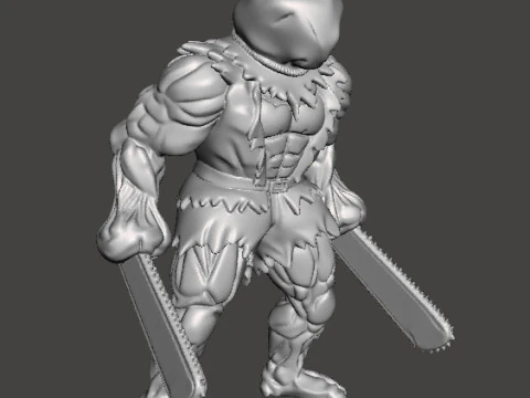 ФИГУРА BIGGYMAN, МОДЕЛЬ, СКУЛЬПТУРА, ПЛАСТИКОВАЯ СТАТУЯ, ИГРУШКА 3D Принт Модель