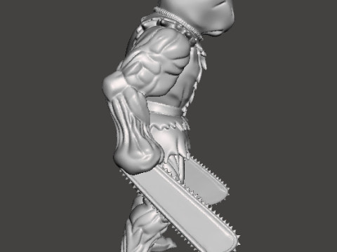 BIGGYMAN FIGURE MODEL SCULPTURE PLASTIC STATUE TOY 3D Принт Модель