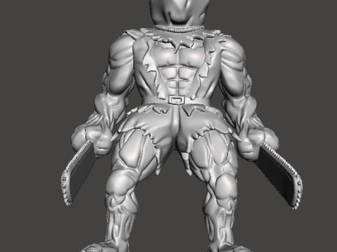 BIGGYMAN FIGURE MODEL SCULPTURE PLASTIC STATUE TOY 3D Принт Модель