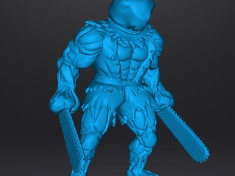 BIGGYMAN FIGURE MODEL SCULPTURE PLASTIC STATUE TOY 3D Принт Модель