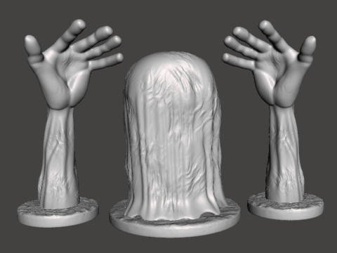 HELL CHAOS BOSS MODEL FIGURE FOR HORROR AND FANTASY GAMES RPG DND Modèles 3D en vedette