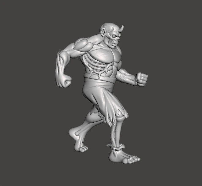 ALTERED BEAST GRAVE MASTER MINIATURE MODEL FANTASY OR SCIFI GAMES RPG DND 3D Print Model .c4d .max .obj .3ds .fbx .stl .blend