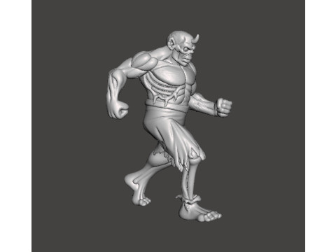 ALTERED BEAST GRAVE MASTER MINIATURE MODEL FANTASY OR SCIFI GAMES RPG DND Modèles 3D en vedette