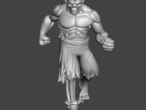 ALTERED BEAST GRAVE MASTER MODELO EM MINIATURA FANTASIA OU JOGOS SCIFI RPG DND Modelo de Impressão 3D