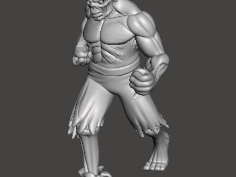 ALTERED BEAST GRAVE MASTER MODELO EM MINIATURA FANTASIA OU JOGOS SCIFI RPG DND Modelo de Impressão 3D