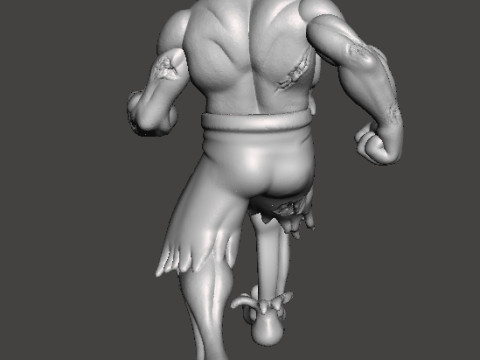 ALTERED BEAST GRAVE MASTER MODELO EM MINIATURA FANTASIA OU JOGOS SCIFI RPG DND Modelo de Impressão 3D