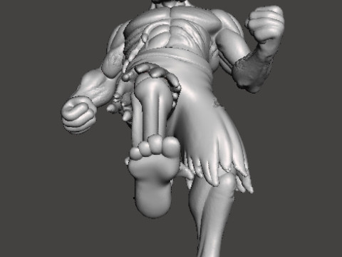 ALTERED BEAST GRAVE MASTER MODELO EM MINIATURA FANTASIA OU JOGOS SCIFI RPG DND Modelo de Impressão 3D