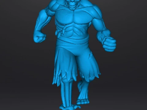 ALTERED BEAST GRAVE MASTER MINIATURE MODEL FANTASY OR SCIFI GAMES RPG DND 3D Print Model