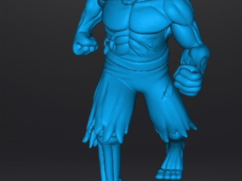 ALTERED BEAST GRAVE MASTER MODELO EM MINIATURA FANTASIA OU JOGOS SCIFI RPG DND Modelo de Impressão 3D