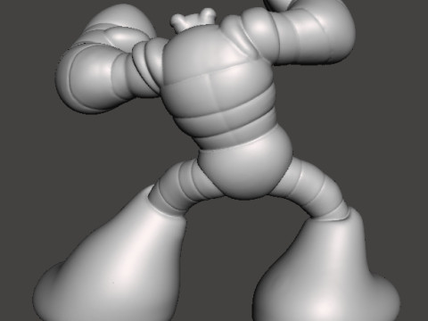 BOXING BOT GIANT ROBOT MECH MINIATURE GAMES SCIFI RPG DND Modelo de impresión 3D