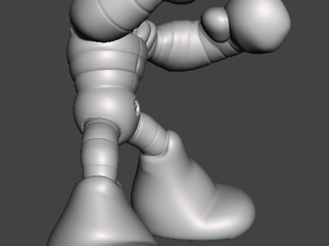 BOXING BOT GIANT ROBOT MECH MINIATURE GAMES SCIFI RPG DND Modelo de impresión 3D