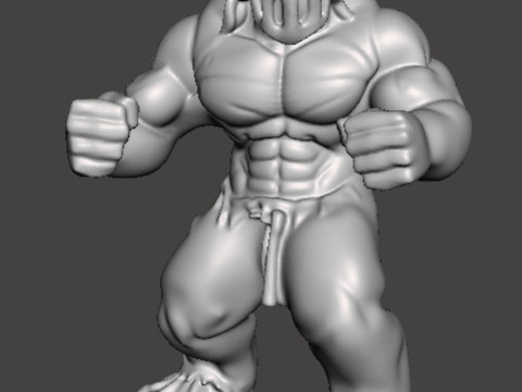 RICK TAYLOR MUTANT MODEL FIGURE FOR HORROR AND FANTASY GAMES RPG DND 3D 打印模型