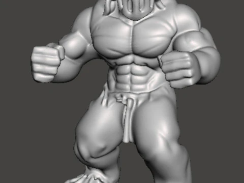 RICK TAYLOR MUTANT MODEL FIGURE FOR HORROR AND FANTASY GAMES RPG DND 3D Print Model