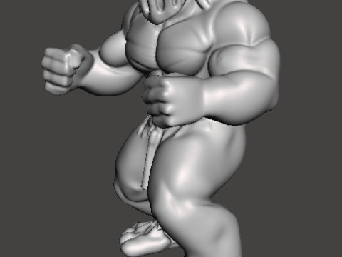 RICK TAYLOR MUTANT MODEL FIGURE FOR HORROR AND FANTASY GAMES RPG DND 3D 打印模型