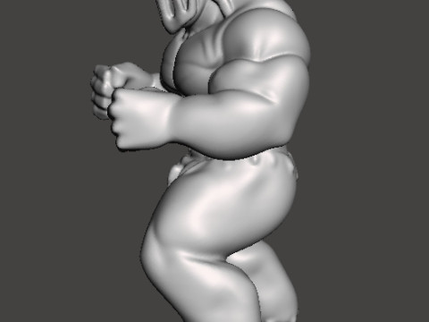 RICK TAYLOR MUTANT MODEL FIGURE FOR HORROR AND FANTASY GAMES RPG DND 3D 打印模型