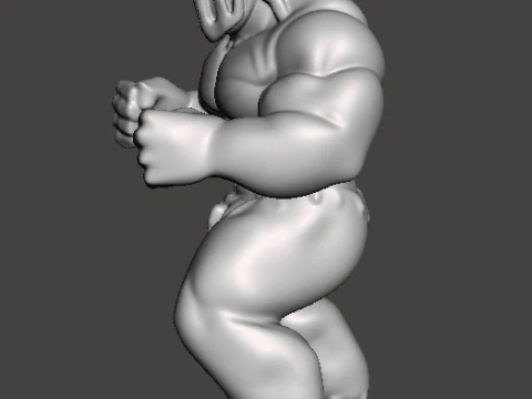 RICK TAYLOR MUTANT MODEL FIGURE FOR HORROR AND FANTASY GAMES RPG DND 3D Print Model