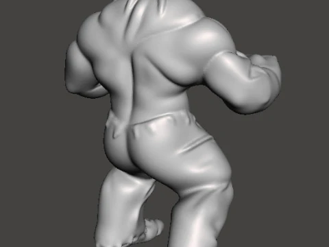 RICK TAYLOR MUTANT MODEL FIGURE FOR HORROR AND FANTASY GAMES RPG DND 3D Print Model