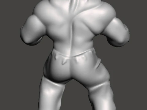 RICK TAYLOR MUTANT MODEL FIGURE FOR HORROR AND FANTASY GAMES RPG DND 3D Print Model