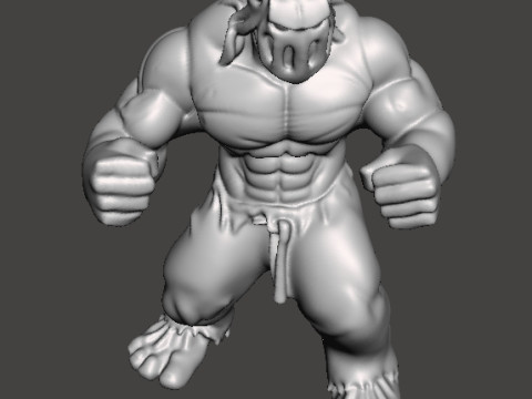RICK TAYLOR MUTANT MODEL FIGURE FOR HORROR AND FANTASY GAMES RPG DND 3D 打印模型