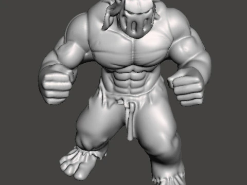 RICK TAYLOR MUTANT MODEL FIGURE FOR HORROR AND FANTASY GAMES RPG DND 3D Print Model