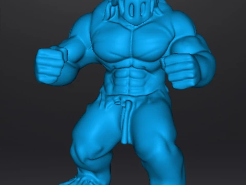 RICK TAYLOR MUTANT MODEL FIGURE FOR HORROR AND FANTASY GAMES RPG DND 3D Print Model