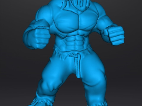 RICK TAYLOR MUTANT MODEL FIGURE FOR HORROR AND FANTASY GAMES RPG DND 3D 打印模型