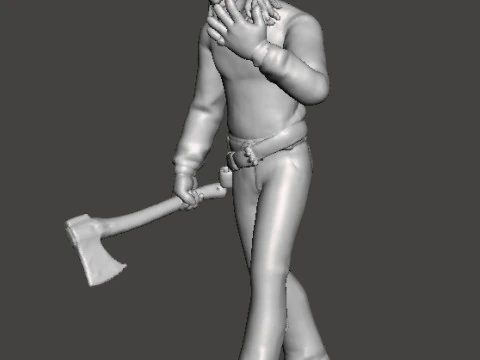 BLACK PHONE THE GRABBER MINIATURE MODEL FOR HORROR OR FANTASY GAMES RPG DND 3D Print Model