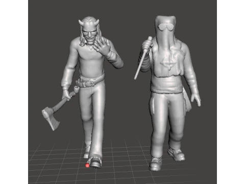 BLACK PHONE THE GRABBER MINIATURE MODEL FOR HORROR OR FANTASY GAMES RPG DND 3D Print Model