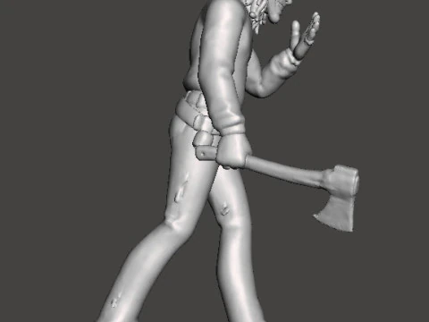 BLACK PHONE THE GRABBER MINIATURE MODEL FOR HORROR OR FANTASY GAMES RPG DND 3D Print Model