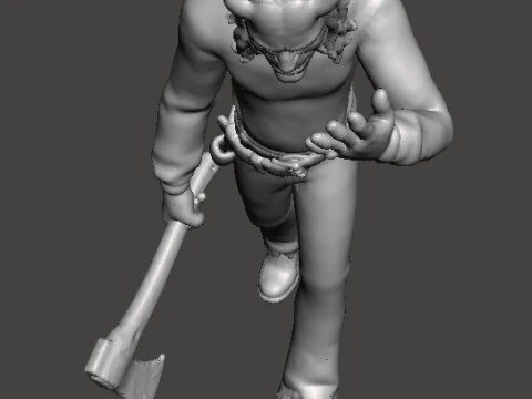 BLACK PHONE THE GRABBER MINIATURE MODEL FOR HORROR OR FANTASY GAMES RPG DND 3D Print Model