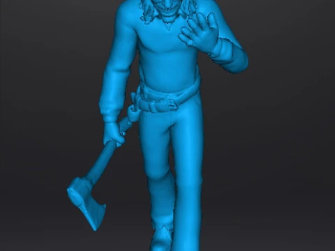 BLACK PHONE THE GRABBER MINIATURE MODEL FOR HORROR OR FANTASY GAMES RPG DND 3D Print Model