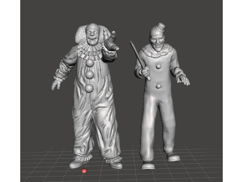 МИНИАТЮРНАЯ МОДЕЛЬ PENNYWISE IT 1990 ГОДА ДЛЯ РПГ УЖАСОВ ИЛИ ФЭНТЕЗИ DND 3D Принт Модель