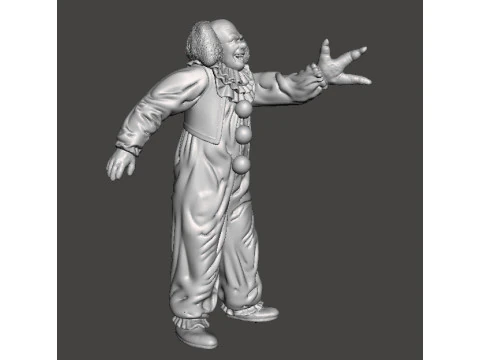 МИНИАТЮРНАЯ МОДЕЛЬ PENNYWISE IT 1990 ГОДА ДЛЯ РПГ УЖАСОВ ИЛИ ФЭНТЕЗИ DND 3D Принт Модель