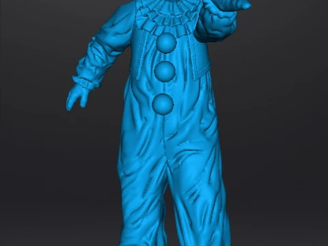 МИНИАТЮРНАЯ МОДЕЛЬ PENNYWISE IT 1990 ГОДА ДЛЯ РПГ УЖАСОВ ИЛИ ФЭНТЕЗИ DND 3D Принт Модель