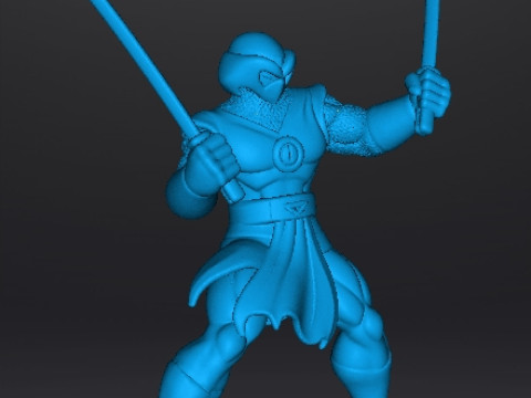SHADOW DRAGON NINJA MINIATURE MODEL FANTASY GAMES RPG DND Modello di stampa 3D