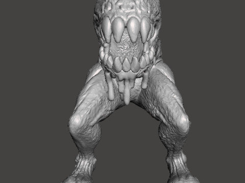 GIANT BOREWORM MODEL FIGURE FOR HORROR AND FANTASY GAMES RPG DND 3D Принт Модель