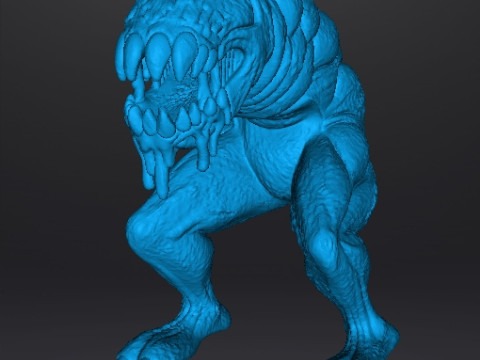GIANT BOREWORM MODEL FIGURE FOR HORROR AND FANTASY GAMES RPG DND 3D Принт Модель