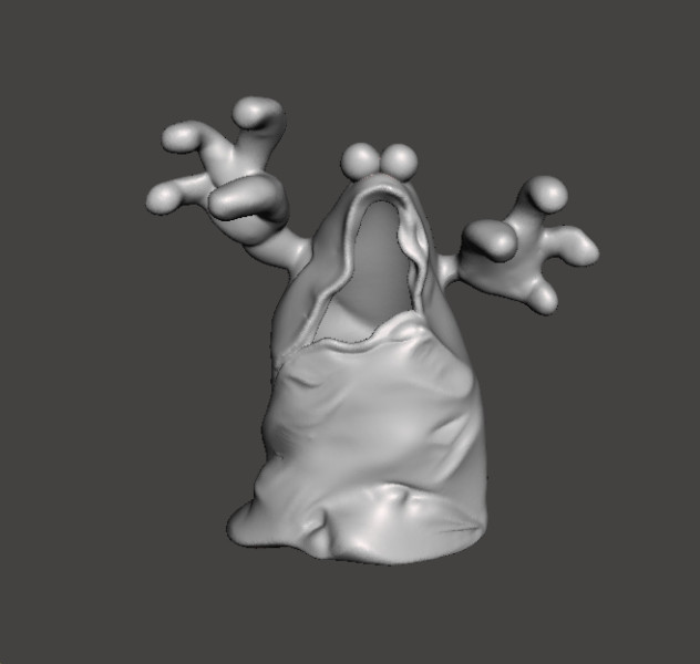 트랩 도어 팬텀 판타지 피규어 모델 장난감 조각품 3D 프린트 모델 .c4d .max .obj .3ds .fbx .stl .blend