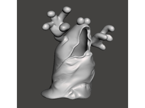 트랩 도어 팬텀 판타지 피규어 모델 장난감 조각품 3D 프린트 모델