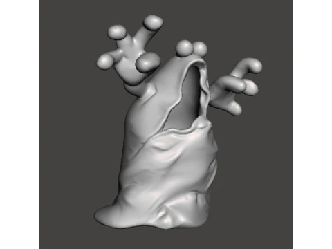 TRAP DOOR PHANTOM FANTASY FIGURE MODEL TOY SCULPTURE 3D Print Model