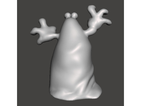 트랩 도어 팬텀 판타지 피규어 모델 장난감 조각품 3D 프린트 모델