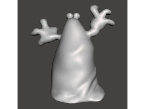 TRAP DOOR PHANTOM FANTASY FIGURE MODEL TOY SCULPTURE 3D Print Model