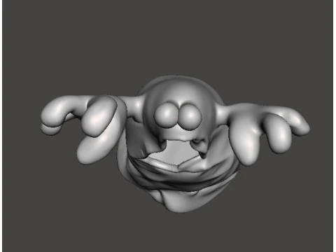 TRAP DOOR PHANTOM FANTASY FIGURE MODEL TOY SCULPTURE 3D Print Model
